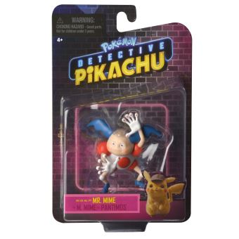 Figurine Pokémon Détective Pikachu Mr. Mime 8 cm