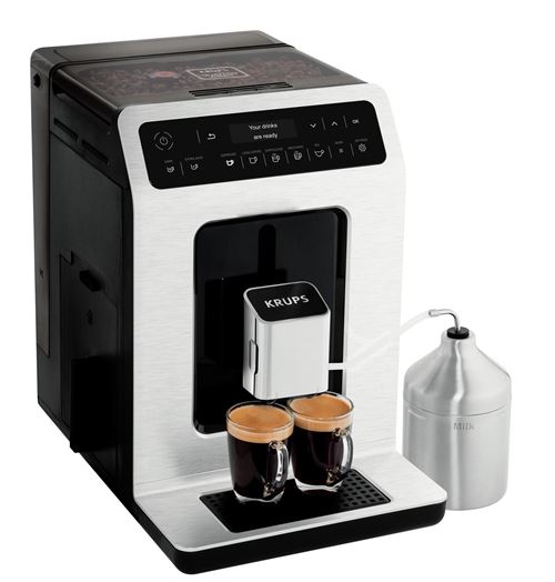 186€27 sur Expresso avec broyeur à grains Krups Evidence EA891D10 1450 W  Noir et Argent - Achat \u0026 prix | fnac