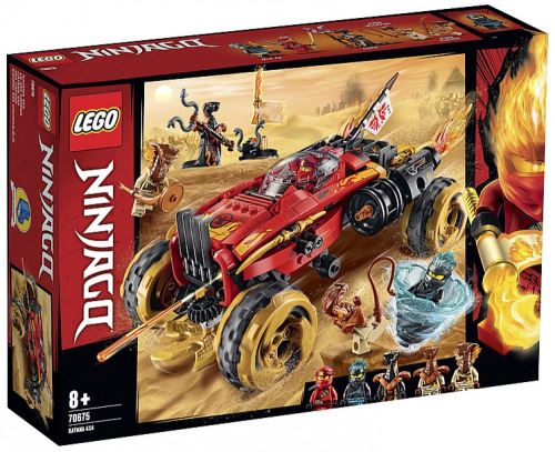 Lego®-Ninjago® Le 4X4 Katana Jeu Pour Enfant 8 Ans Et Plus, Briques De Construction Garçon Et Fille, 450 Pièces 70675