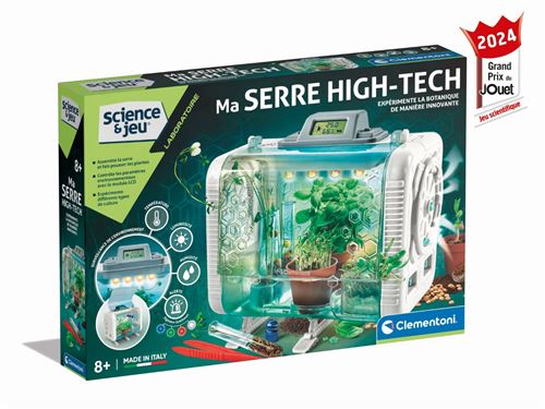 Jeu De Sciences Clementoni 52818 – Ma Serre High-Tech, Contrôle Température Et Humidité - vue 2