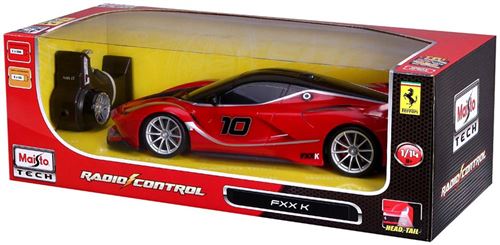 Voiture radiocommandée Ferrari FXXK 1/8 ème Logitoys : King Jouet
