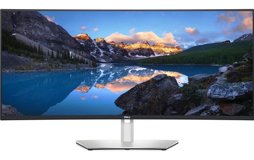DELL UltraSharp U3824DW LED display 95,2 cm (37.5") 3840 x 1600 pixels Wide Quad HD+ LCD Noir, Argent