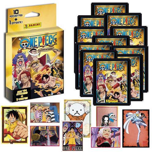 Cartes Panini - One Piece 2 - La Guerre Au Sommet - Blister 10
