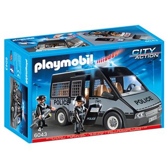 Playmobil City Action 6043 Polizeiwagen mit Sirene und Blinklicht - 1