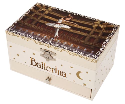 Boite à bijoux musicale fétiche de Félicie Ballerina Trousselier