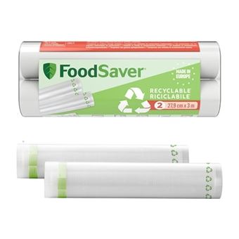 FoodSaver FSR2802-I - Rouleau pour emballeuse sous vide (pack de 2)