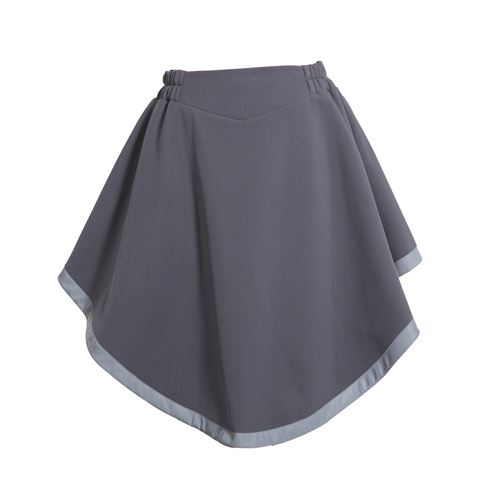 Cityrideuz Holly fietsrok voor winter maat XL/XXL grijs