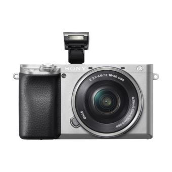 Appareil photo hybride Sony Alpha 6100 Argent + Objectif Sony E PZ 16-50 mm f/3.5-5.6 OSS - 1