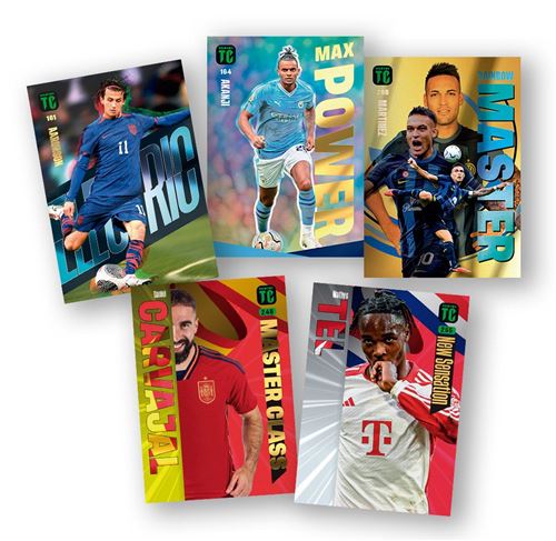 Box de Stickers PANINI TOP CLASS FIFA 2024 TC 7 pochettes de 8 cartes + 5 hologiants + 1 poster