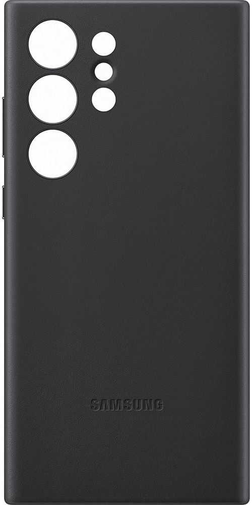 Lederhülle für Samsung Galaxy S23 Ultra 5G Schwarz
