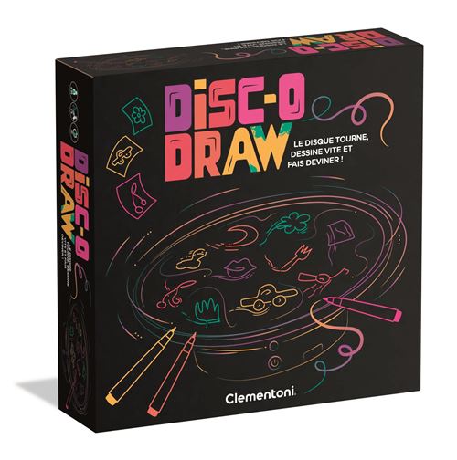 Clementoni Multicolore Jeu D’ambiance Disc-O Draw
