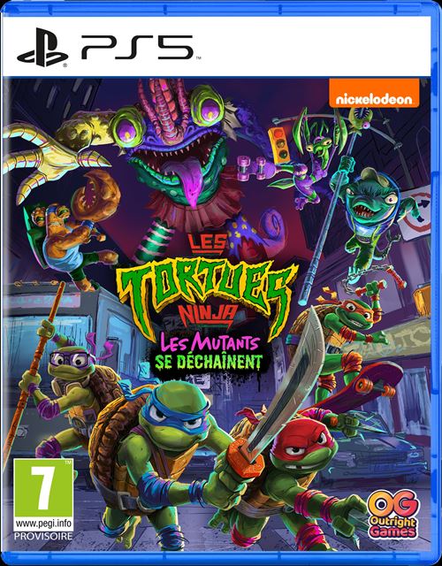 Les Tortues Ninja Les Mutants se Dechaînent PS5