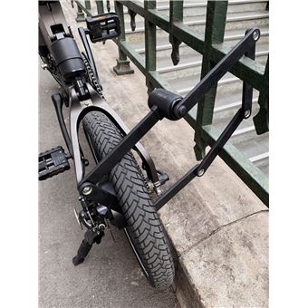 Antivol de vélo yeep.me Cadenas Pliant 95cm avec support L95p Noir