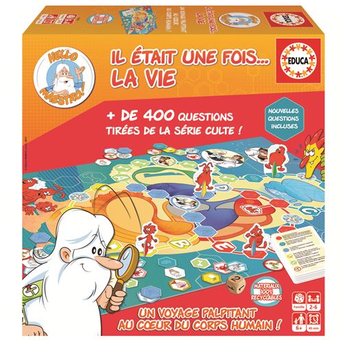 Boite de Jeu d'ambiance Educa Il était une fois La vie