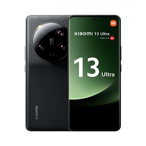 Smartphone Xiaomi 13 Ultra 5G Double nano SIM 512 Go 6.73 Noir