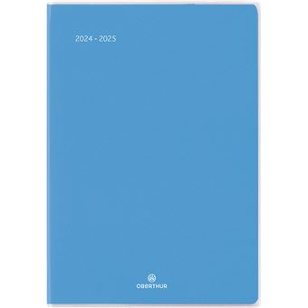 Oberthur Agenda Semainier Rentrée Boréal Vert 2025-2026 – 16x24 Cm – Ultra Résistant Étudiant