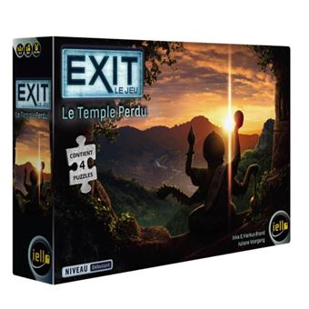 Jeu d’ambiance Iello Exit Puzzle Le Temple perdu