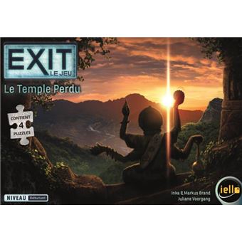 Jeu d’ambiance Iello Exit Puzzle Le Temple perdu