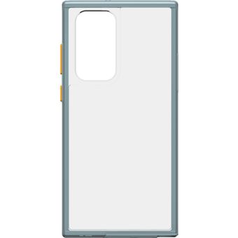 Coque renforcée pour Samsung Galaxy S22 Ultra LifeProof See Transparent contour vert