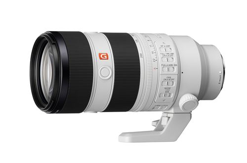 Objectif hybride Sony FE 70-200mm f/2.8 GM II blanc