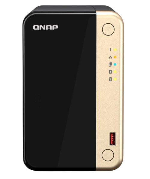 Qnap Noir Serveur Nas Ts-264-8G 2 Baies 8 Go