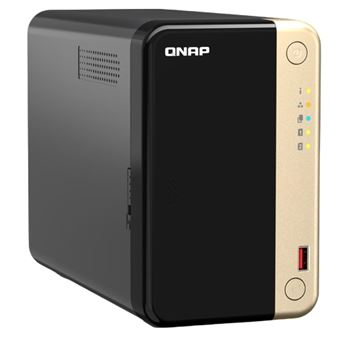 Serveur NAS Qnap TS-264-8G 2 baies 8 Go Noir