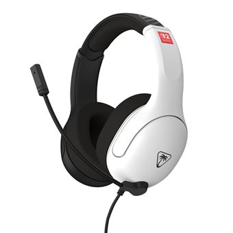 Casque Gaming filaire Turtle Beach® Airlite™ Fit Blanc et Noir pour Nintendo Switch™ 2 Nintendo Switch™ Nintendo Switch™ Lite et Nintendo Switch™ Modèle OLED