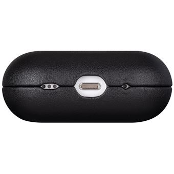 Etui en cuir On Earz Mobile Gear pour AirPods Pro 2 Noir