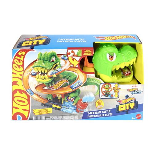 Véhicule Hot Wheels T-Rex Bataille de Feu