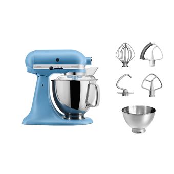 Robot pâtissier KitchenAid Artisan 5KSM175PSEVB 300 W velours bleu - 1
