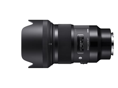 Objectif Hybride Sigma 50 mm f/1.4 DG HSM Art Noir Monture L