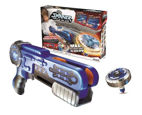 Single Blaster Silverlit Gun et Toupie Spinner MAD Modèle Aléatoire