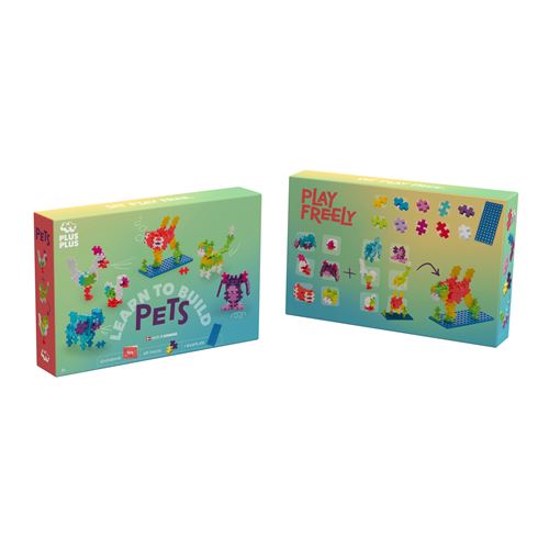 Jeu de construction Plus Plus Kit découverte Animaux