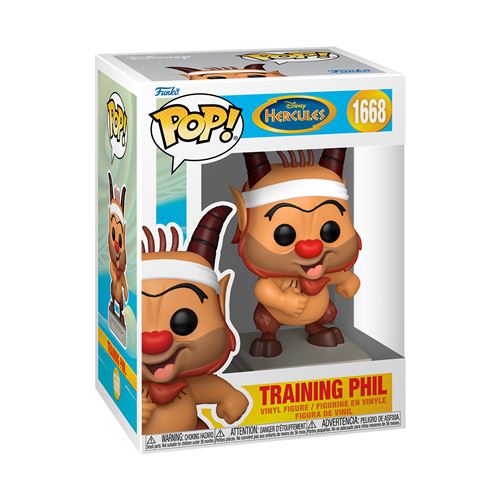 Figurine Funko Pop Disney Hercules Training Phil - vue 1