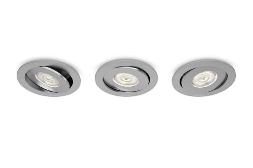 Philips - 591834816 - Spot Encastrable Led Asterope - Aluminium