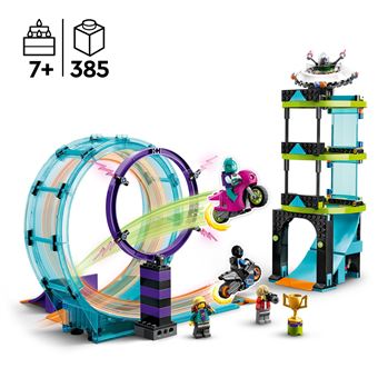 LEGO® City 60361 Le défi ultime des motards cascadeurs