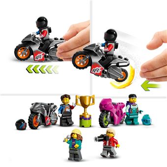 LEGO® City 60361 Le défi ultime des motards cascadeurs