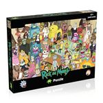 Puzzle 1000 pièces Winning Moves Rick and Morty Total Rickall