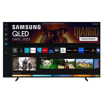 TV Samsung QLED TQ85Q60C 214 cm Full HD Smart TV 2023 Noir