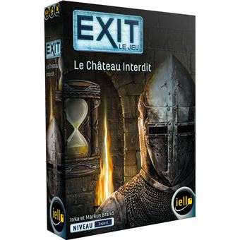 Jeu d'escape game Iello Exit Le chateau interdit - 1