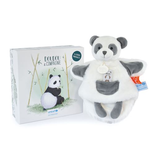 Doudou Et Compagnie Marionnette Unicef Panda