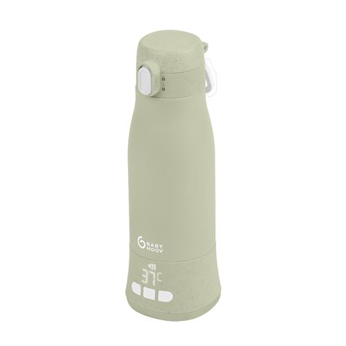 Babymoov Chauffe Biberon Nomade sans fil Moov & Feed Capacité 340ml Eau ou Lait Maternel Température réglable Maintien au chaud jusqu'à 7h Recharge USB Garantie à vie - vue 4