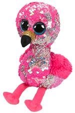 Peluche TY Flippables Small Pinky le Flamant Rose