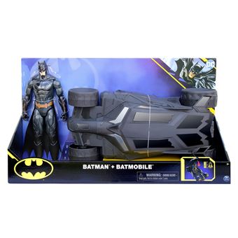 Pack Batmobile et Moyenne Figurine Batman 30 CM