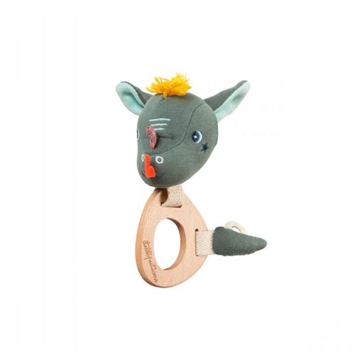 Hochet en bois Eco Lilliputiens Joe