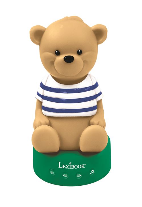 Jouet multimédia Lexibook Compteur d’histoires Ourson 3D veilleuse couleur