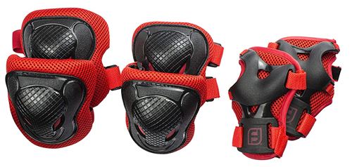 FUNBEE Patinette Freestyl Stunt Casque Rouge et noir - Achat / Vente