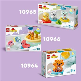 LEGO® DUPLO® 10964 Jouet de bain Le panda rouge flottant