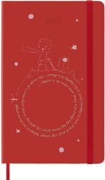 Agenda scolaire Moleskine 2022 2023 Semainier Le Petit Prince grand format Rose