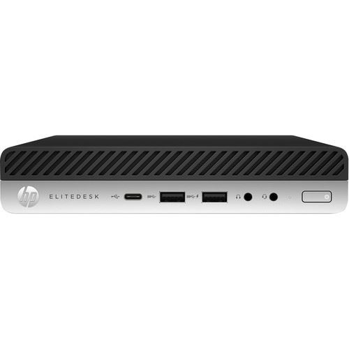 PC HP EliteDesk 800 G3 Intel Core i5 8 Go RAM 256 Go SSD Noir et Gris